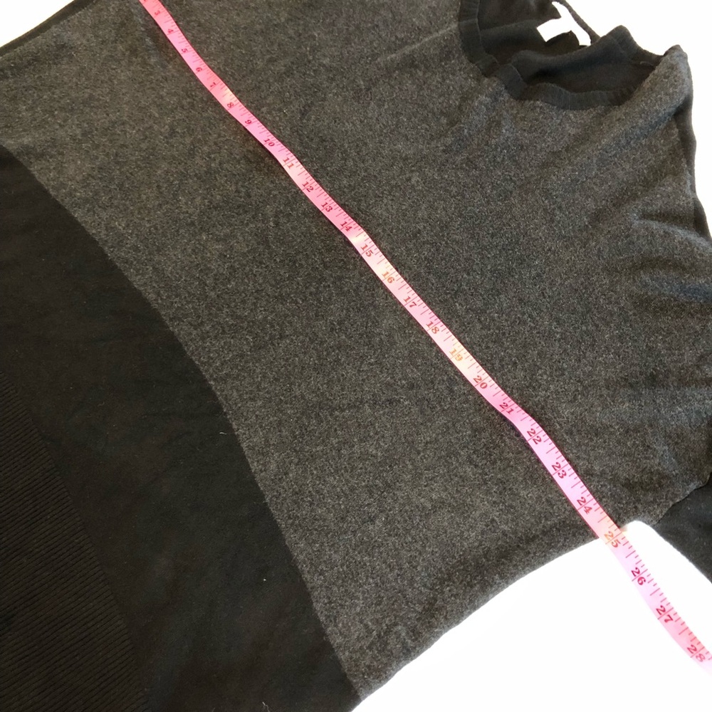 Eileen Fisher Viscose Dolman Sleeve Color Block Sweater. Size Medium. - Picture 7 of 10